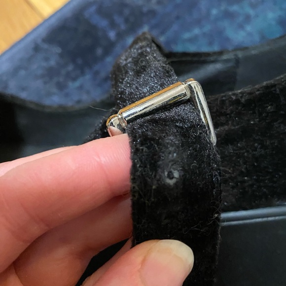 Koi Della Black Velvet Witchy Mary Janes - Picture 6 of 7